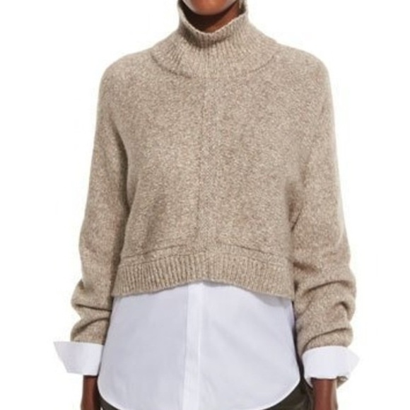 Lafayette 148 New York Sweaters - Lafayette 148 Crop Open Back Kimono Sweater Sz-M/L